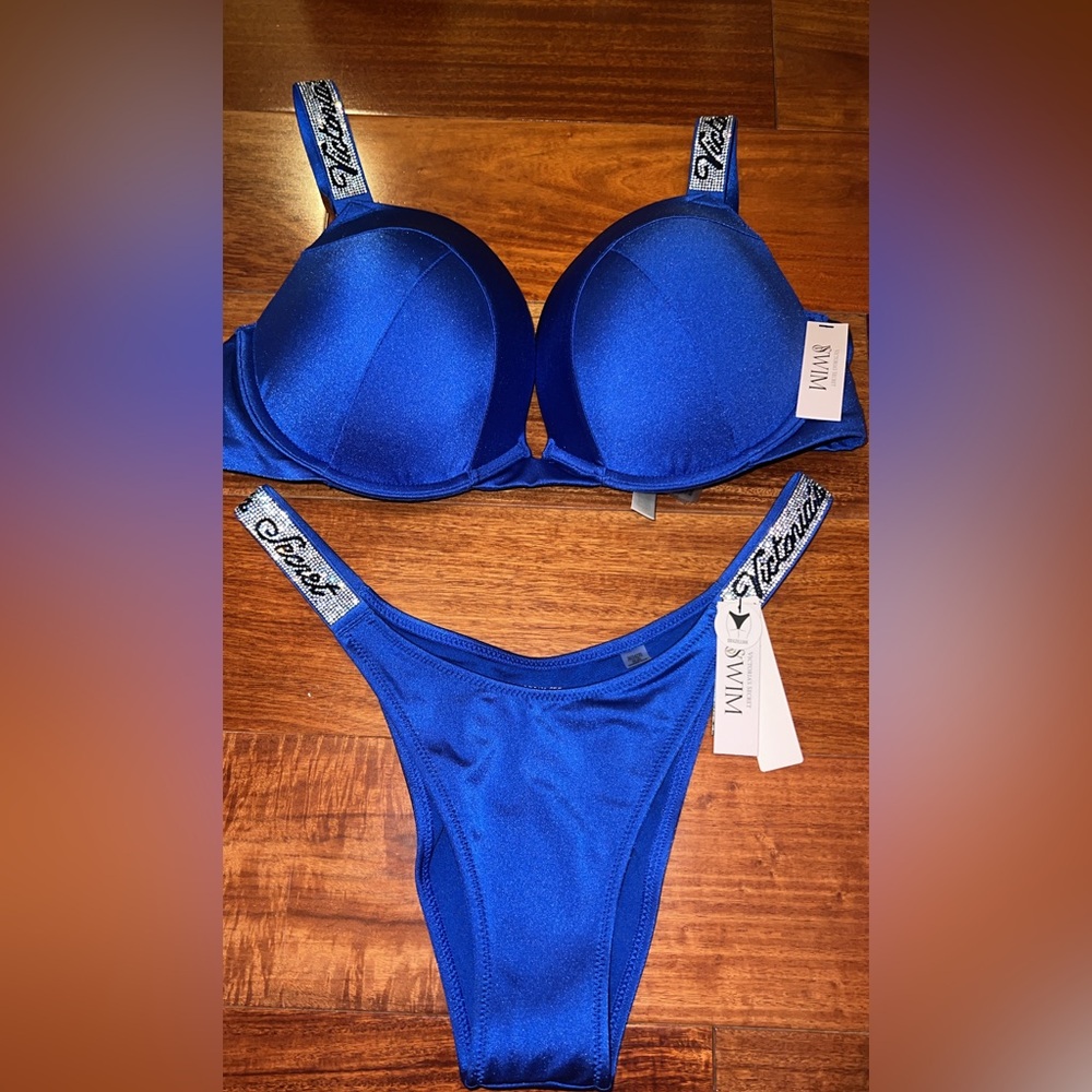 Victoria Secret shine embellished bikini